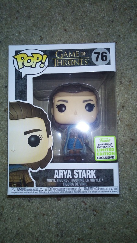 boxlunch arya stark pop